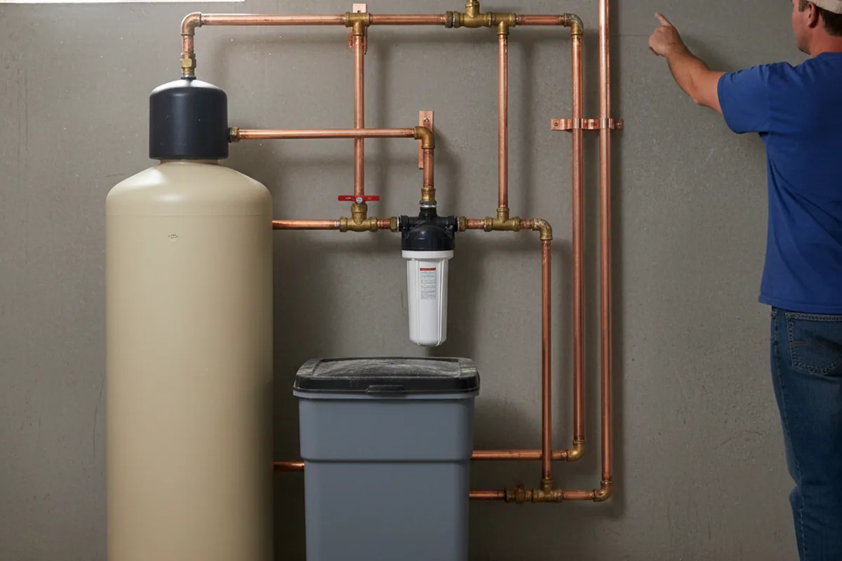 Whole-house water treatment system installed in Spotswood
